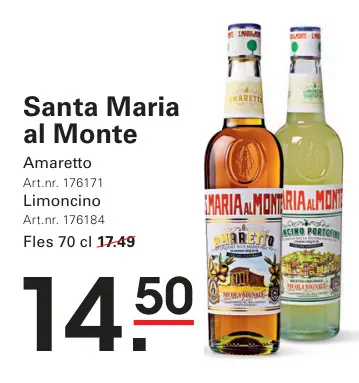 Aanbieding: Amaretto Limoncino