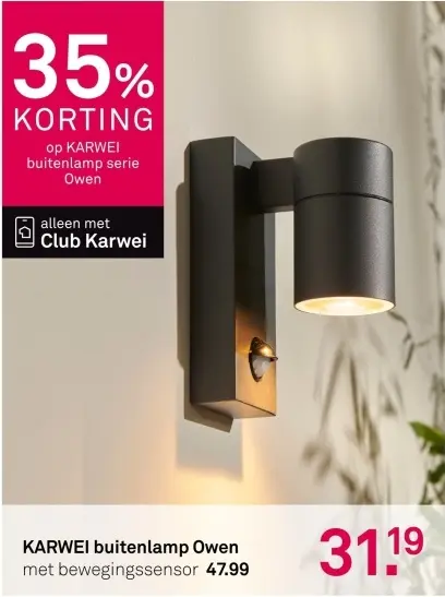 Aanbieding: Buitenlamp Owen