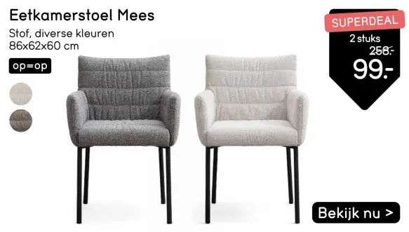Aanbieding: Eetkamerstoel Mees