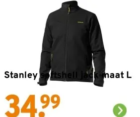 Aanbieding: Softshell jack maat L