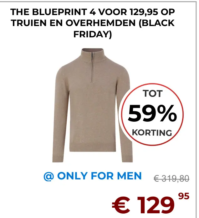 Aanbieding: Truien en overhemden