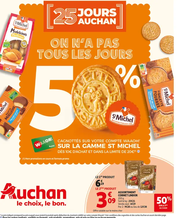 Offre: Assortiment cornet LINDOR