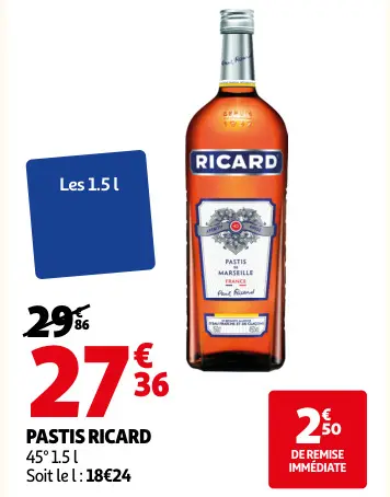Promotie: Pastis