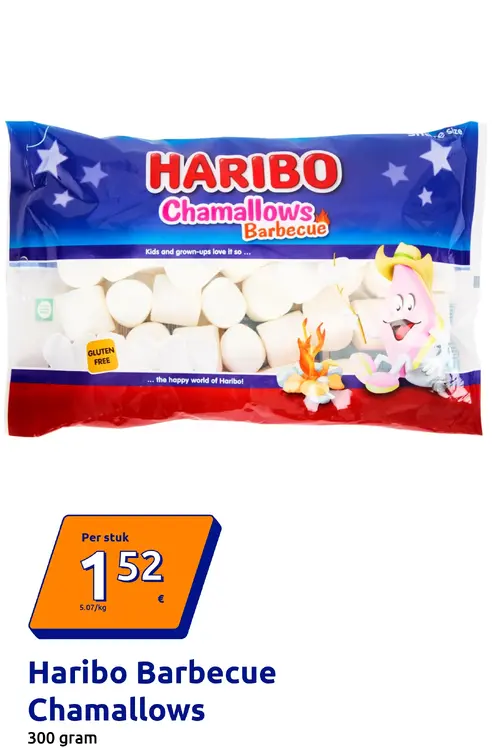 Aanbieding: Haribo Barbecue Chamallows