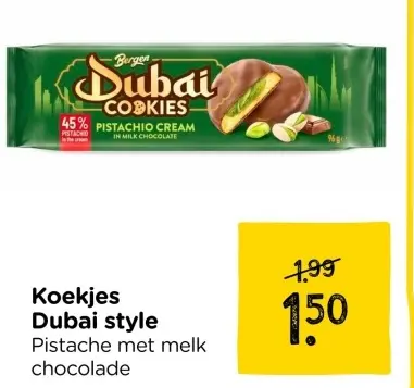 Aanbieding: Koekjes Dubai style