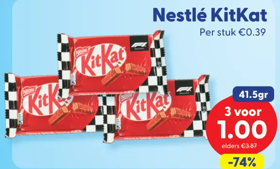 Aanbieding: KitKat