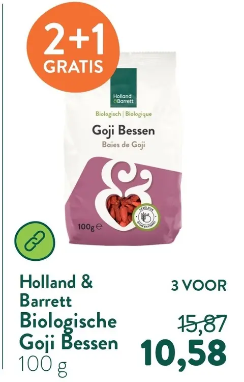 Aanbieding: Biologische Goji Bessen