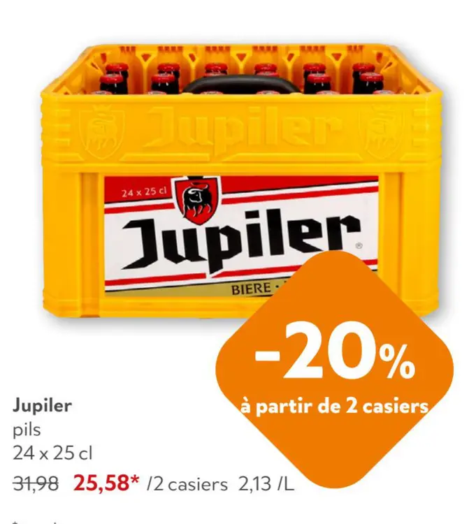 Offre: Jupiler pils