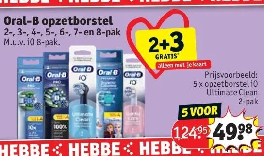 Promotie: Oral-B opzetborstel