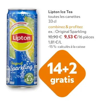 Offre: Lipton Ice Tea