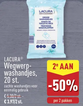 Promotie: Wegwerp-washandjes
