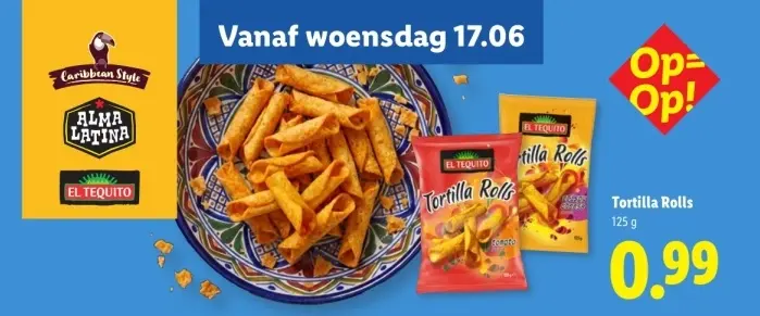 Aanbieding: Tortilla Rolls