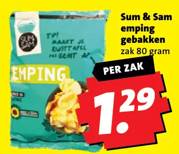 Aanbieding: Emping gebakken