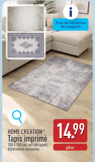 Offre: Tapis imprimé
