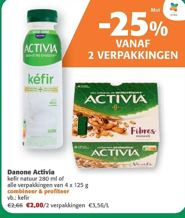 Aanbieding: Activia kefir natuur