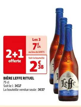 Offre: BIÈRE LEFFE RITUEL