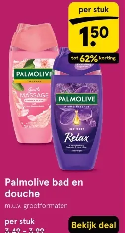 Aanbieding: Palmolive bad en douche
