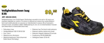Aanbieding: Veiligheidsschoen laag S3S