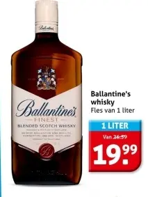 Aanbieding: Ballantine's whisky