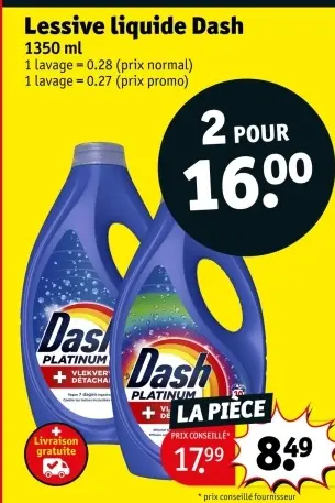 Offre: Lessive liquide