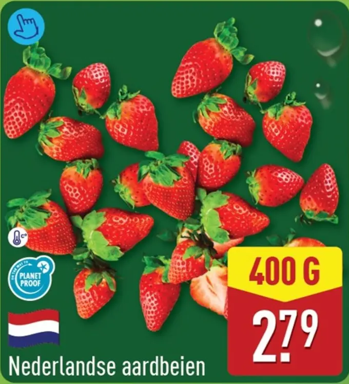 Aanbieding: Nederlandse aardbeien