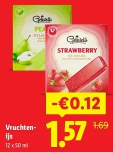 Aanbieding: Vruchtenijs