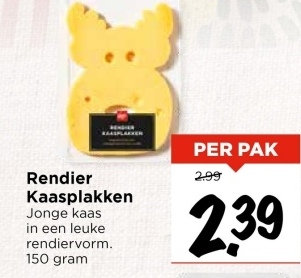 Aanbieding: Rendier Kaasplakken