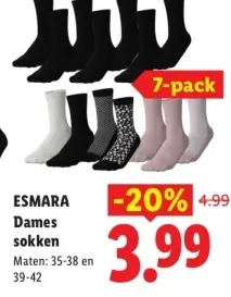 Aanbieding: Dames sokken