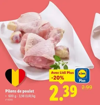 Offre: Pilons de poulet