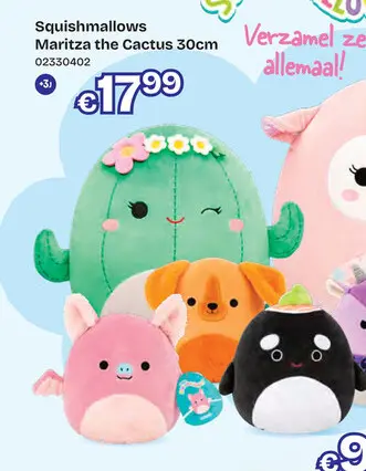 Promotie: Squishmallows Maritza the Cactus 30cm