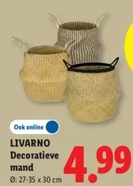 Aanbieding: Decoratieve mand
