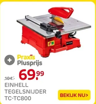Aanbieding: Einhell tegelsnijder