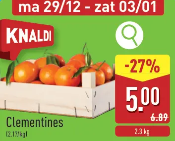 Promotie: Clementines
