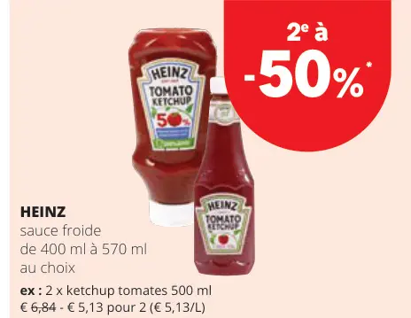 Offre: Ketchup tomates