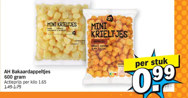 Promotie: Bakaardappeltjes