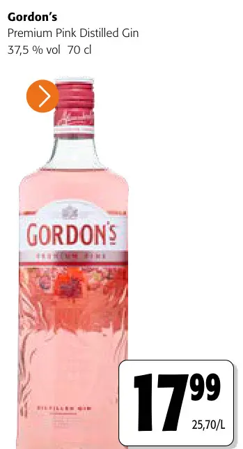 Offre: Premium Pink Distilled Gin