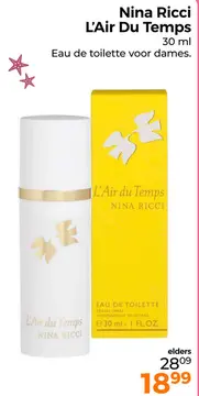 Aanbieding: Nina Ricci L'Air Du Temps
