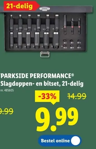 Promotie: Slagdoppen- en bitset