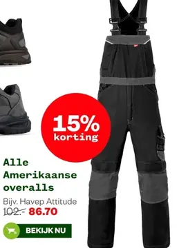 Aanbieding: Alle Amerikaanse overalls