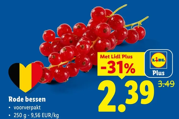 Promotie: Rode bessen