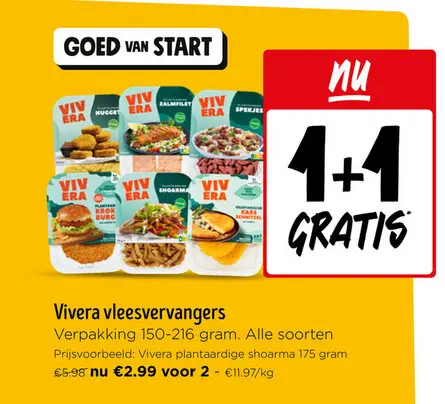 Promotie: Vivera vleesvervangers