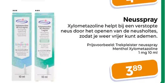 Aanbieding: Neusspray