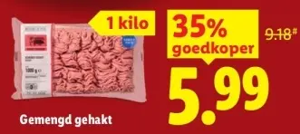 Aanbieding: Gemengd gehakt