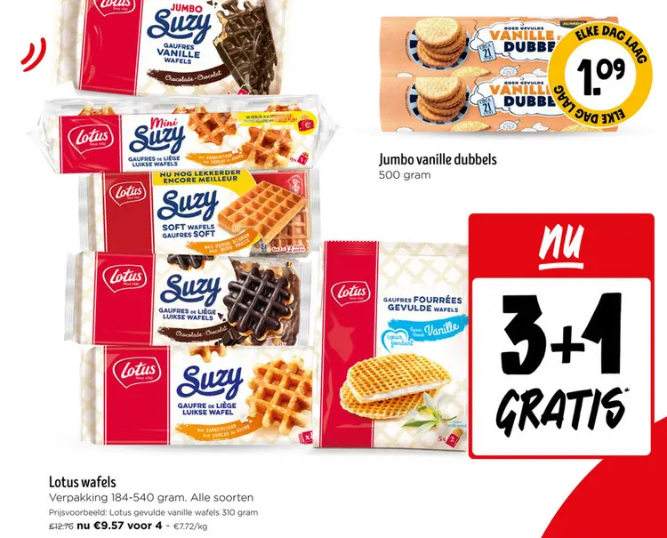Promotie: Lotus wafels