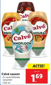 Aanbieding: Calvé sauzen