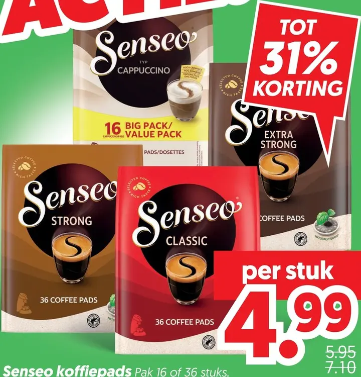 Aanbieding: Koffiepads