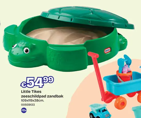 Promotie: Zeeschildpad zandbak