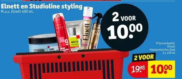 Aanbieding: Elnett en Studioline styling