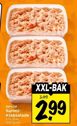 Surimi-Krabsalade