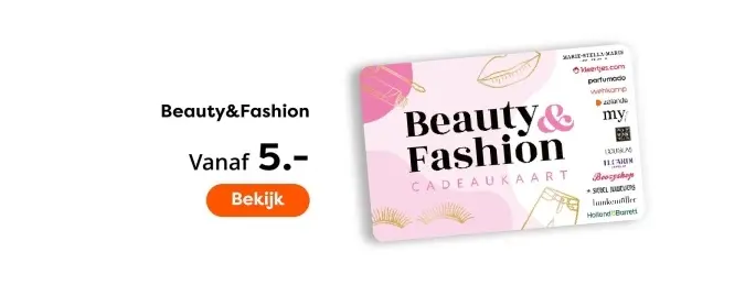 Aanbieding: Beauty&Fashion Cadeaukaart